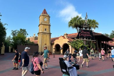 Pirates of the Caribbean Clock Tower Refurbishment Complete; Construction Continues on New Tavern