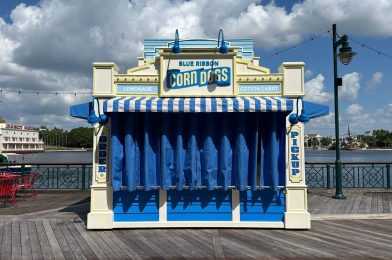 Planters Around Blue Ribbon Corn Dogs Removed at Disney’s Boardwalk