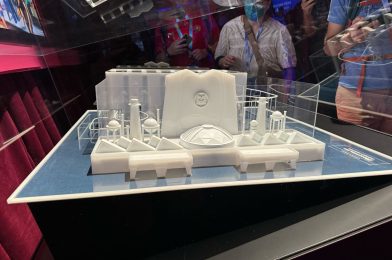 Monsters Inc. Door Coaster Track Layout Revealed in Imagineering Model for Walt Disney World