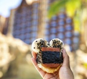 Disney Eats: Mickey Mouse-shaped Musubi from Aulani, A Disney Resort & Spa 