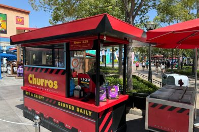 Halloween Matcha Chai Madness Churro is a Satisfying Snack at Disneyland Resort