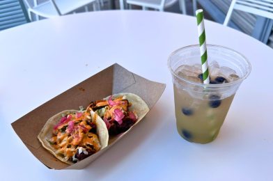 New Spicy Pork Tacos and Cucumber-Mint Lemonade at Disney California Adventure for Halloween