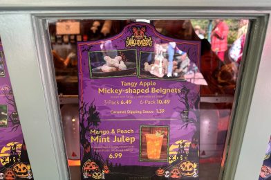 New Mickey-Shaped Apple Beignets at Disneyland for Halloween 2024