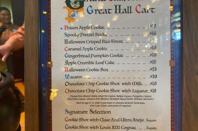 Gingerbread Pumpkin Cookie and More Halloween Treats at Disney’s Grand Californian Hotel