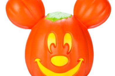 Medium Mickey Jack-o’-Lantern Available From Disney Store