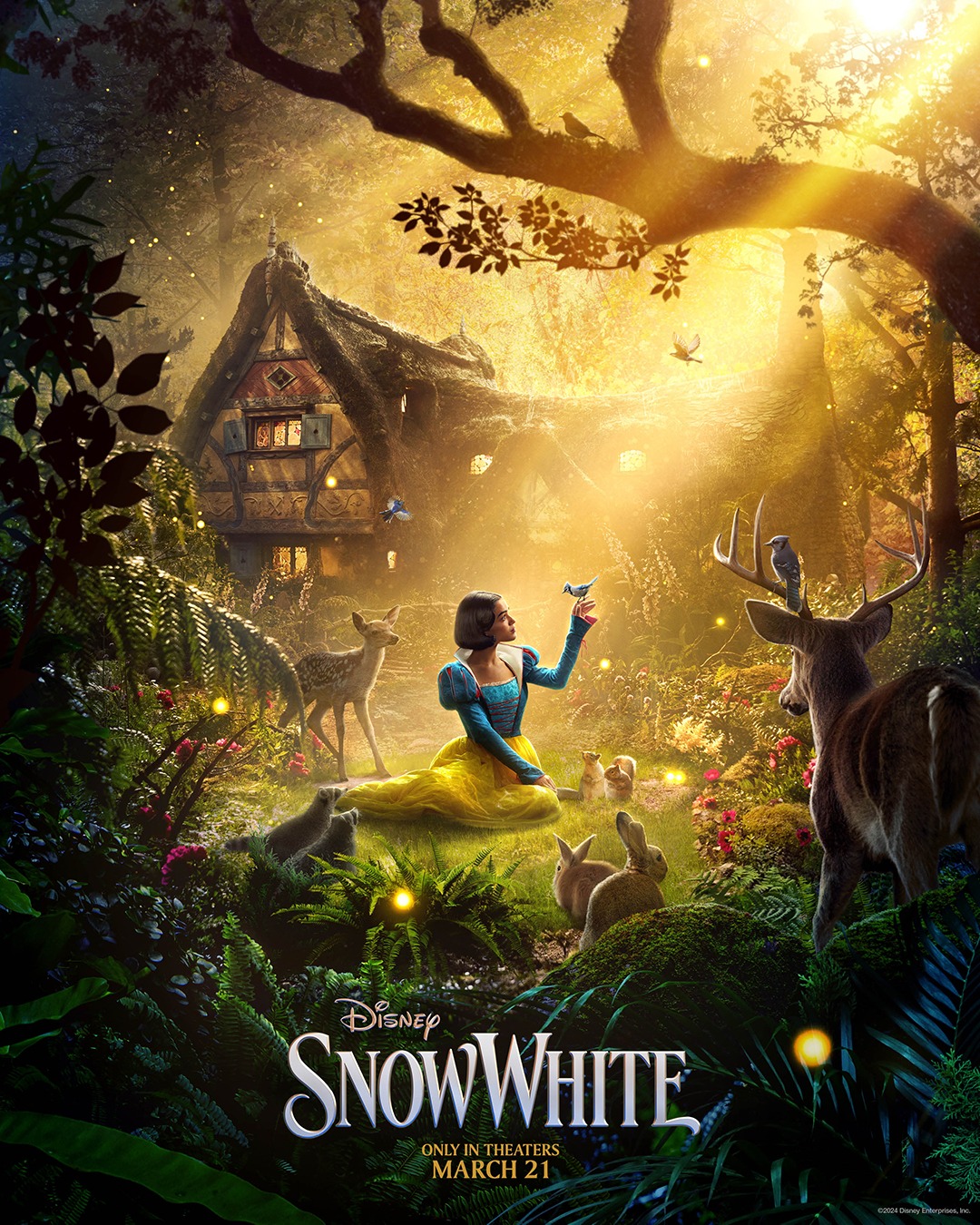 Disney Releases LiveAction ‘Snow White’ Teaser Trailer & Poster