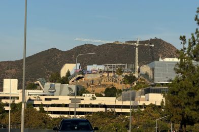 More Coaster Track and Supports Installed for Fast & Furious Coaster at Universal Studios Hollywood