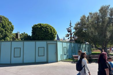 Walls Surround Pixie Hollow at Disneyland