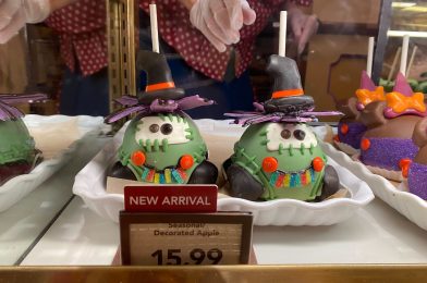 Scare-Car Apple and More Halloween Sweet Treats Available at Disneyland Resort