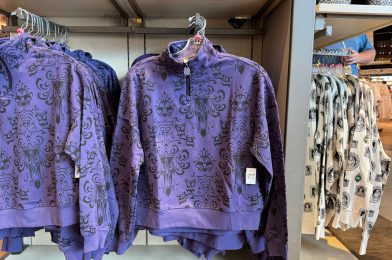 New Haunted Mansion Semi-Cropped Pullover Available