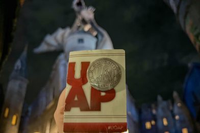 New UOAP Button Celebrates 10 Years of Diagon Alley