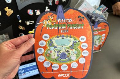 FIRST LOOK at Pluto’s Pumpkin Pursuit 2024 Map and Prizes at EPCOT