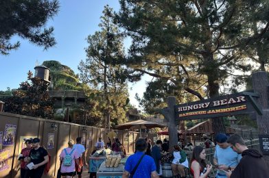 New Hungry Bear Barbecue Jamboree Sign Installed at Disneyland