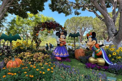 Halloween Mickey & Friends, Lonesome Ghosts Figures Adorn Downtown Disney