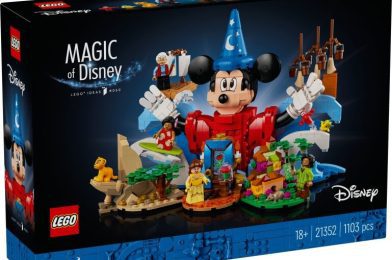 New Sorcerer Mickey ‘Magic of Disney’ LEGO Set Releasing in October