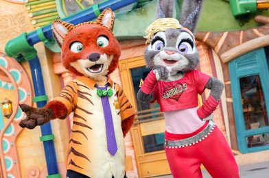 Judy Hopps and Nick Wilde Costumes Revealed for Zootopia ‘Howl-o-Ween’ at Shanghai Disneyland