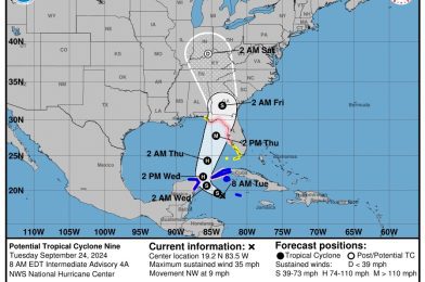 Potential Hurricane Helene Puts Disney World and Universal Orlando Under Tropical Storm Watch