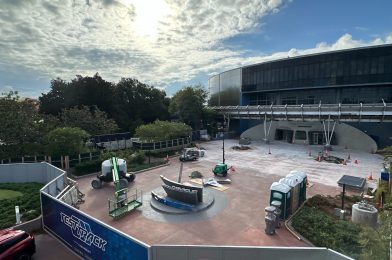 Canopy Completely Gone, Sign Decoration Removed From Test Track