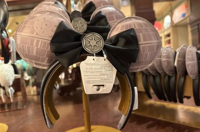 NEW Death Star Minnie Ear Headband Embraces the Dark Side at Disneyland