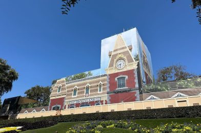 New Main Street Station Roofing Revealed Ahead of Disneyland Railroad Reopening