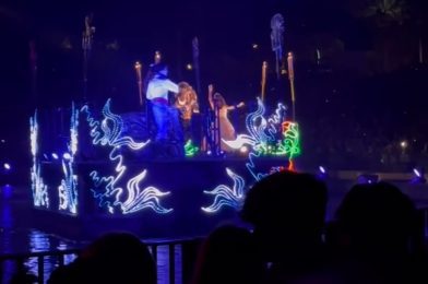 Disney Princesses Freeze & Fall After ‘Fantasmic!’ Barges Collide, But The Show Still Continues