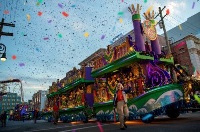 Mardi Gras Float Ride & Dine Experience Reservations Now Open for Universal Orlando