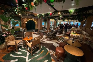 PHOTOS, VIDEO: Tour the Jungle Cruise Skipper Society Lounge on the Disney Treasure