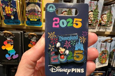 First 2025 Merchandise Arrives at Disneyland with Open Edition Pins