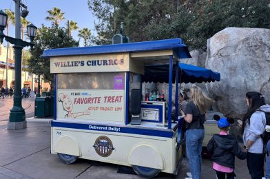 Peanut Butter-Marshmallow Churro Returns for the Festival of Holidays at Disney California Adventure