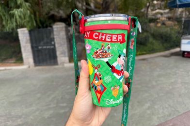 Holiday Stainless Steel Tumbler Returns for 2024 at Disneyland Resort