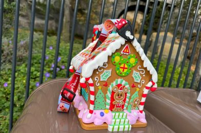 Mickey & Minnie Gingerbread House Popcorn Bucket Arrives for the Holidays at Disneyland Resort