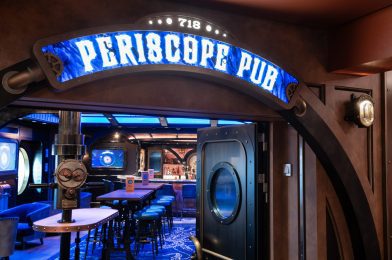 PHOTOS, VIDEO: 20,000 Leagues Under the Sea-Themed Periscope Pub on the Disney Treasure