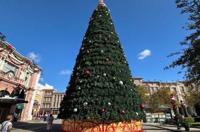 Christmas Tree and More Decorations Arrive at Universal Studios Florida