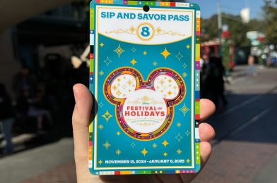 FIRST LOOK at 2024 Disney Festival of Holidays Sip and Savor Pass