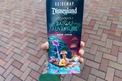 New Disneyland Guidemap Released Featuring Tiana’s Bayou Adventure & Bayou Country