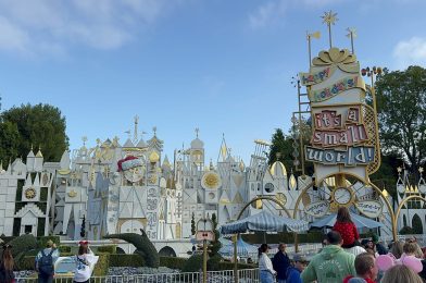 PHOTOS, VIDEO: “it’s a small world” Holiday Overlay Returns to Disneyland for 2024 Celebrations