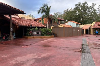 Steel Frames for Pirates of the Caribbean Lounge Walls Installed at Magic Kingdom