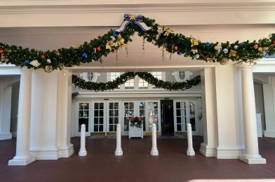 2024 Christmas Village and Decorations at Disney’s Yacht Club Resort